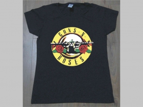 Guns n Roses  čierne dámske tričko 100%bavlna